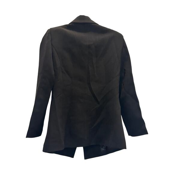 Zoey – Rhinestone Floral Embellished Blazer – Black – Size Small - Picture 3 of 3